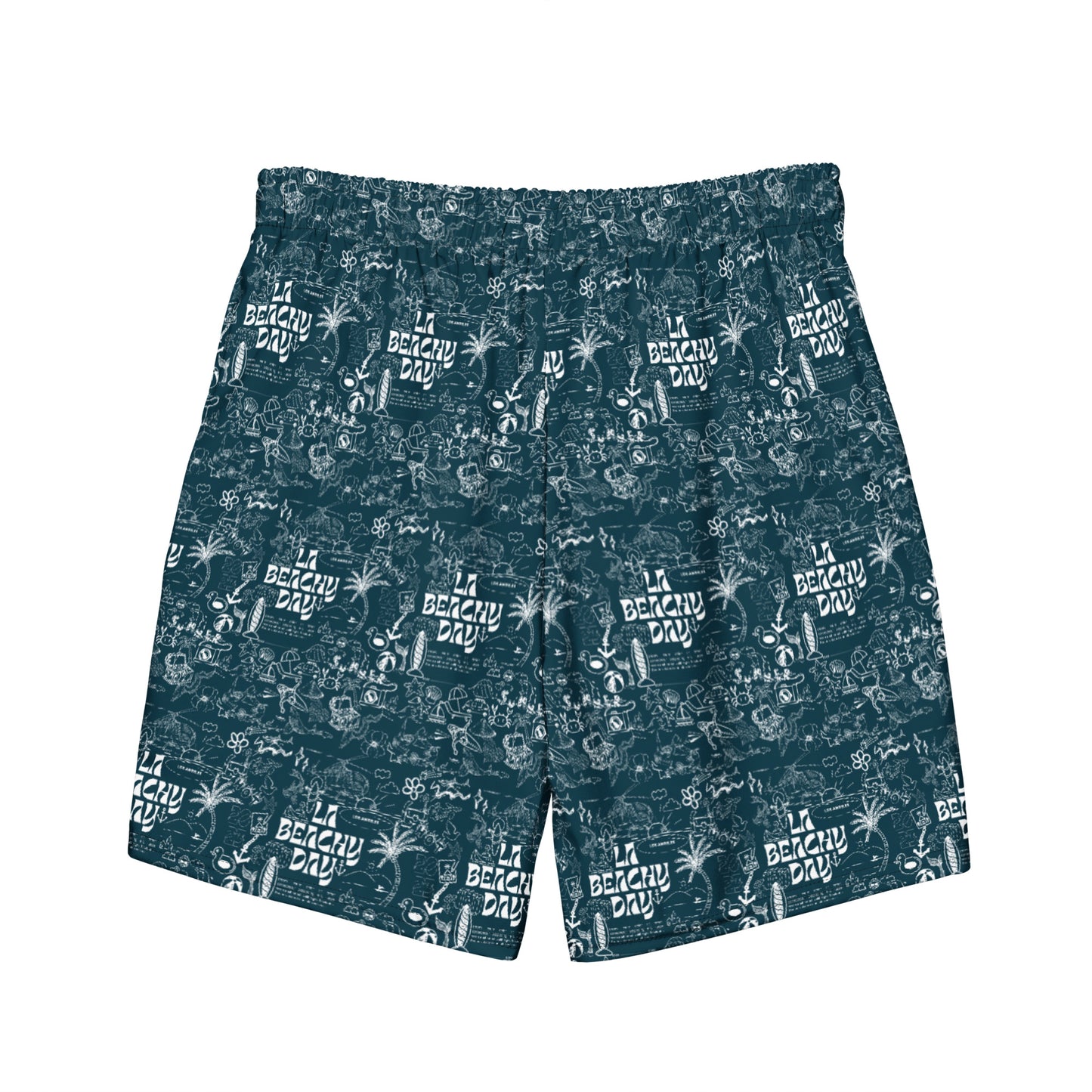 La Beachy Day Men's Swim Trunks
