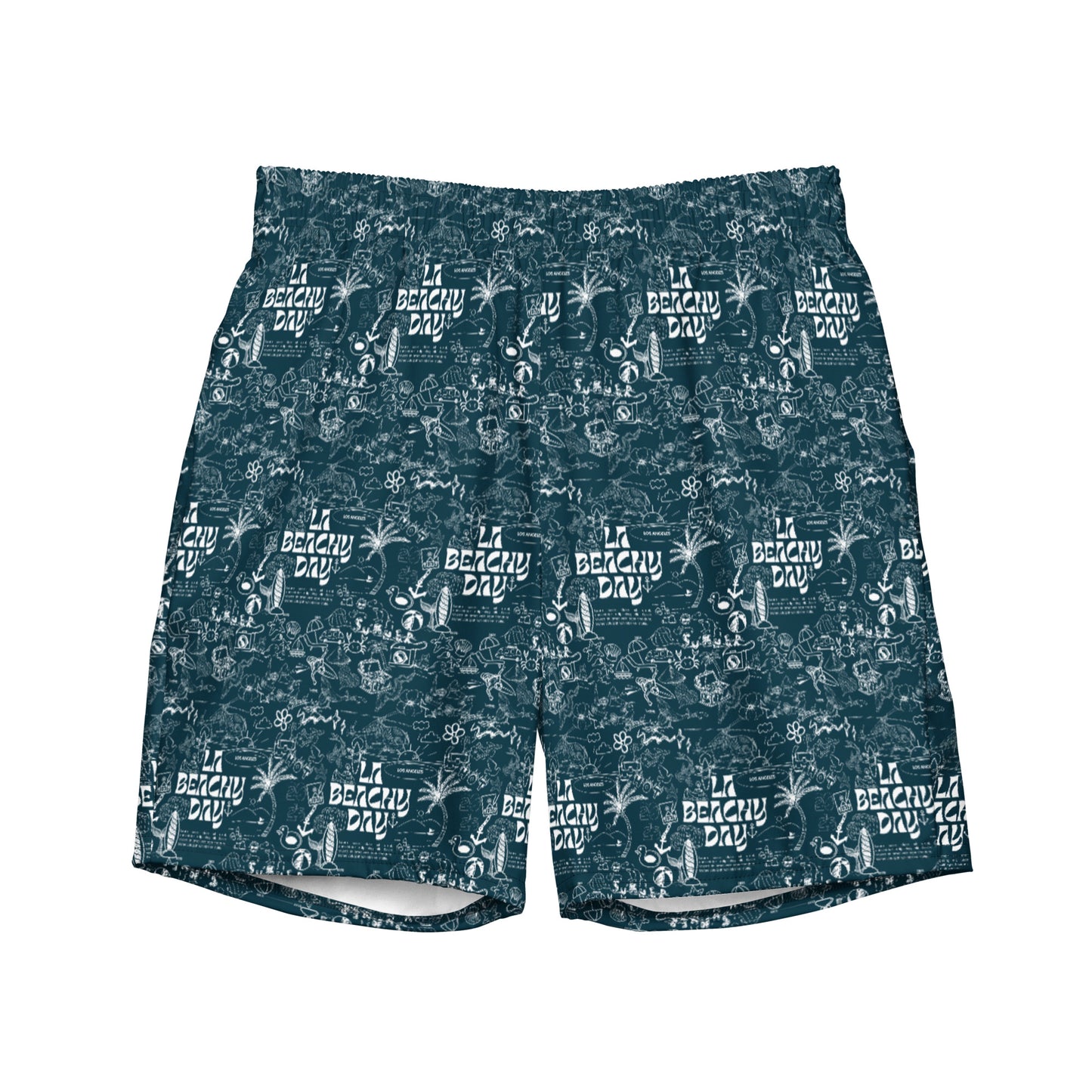 La Beachy Day Men's Swim Trunks