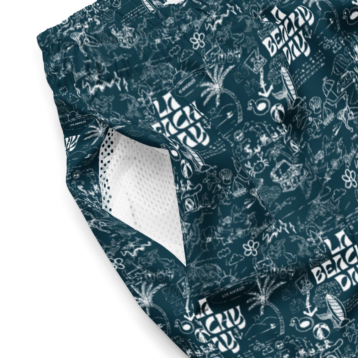 La Beachy Day Men's Swim Trunks