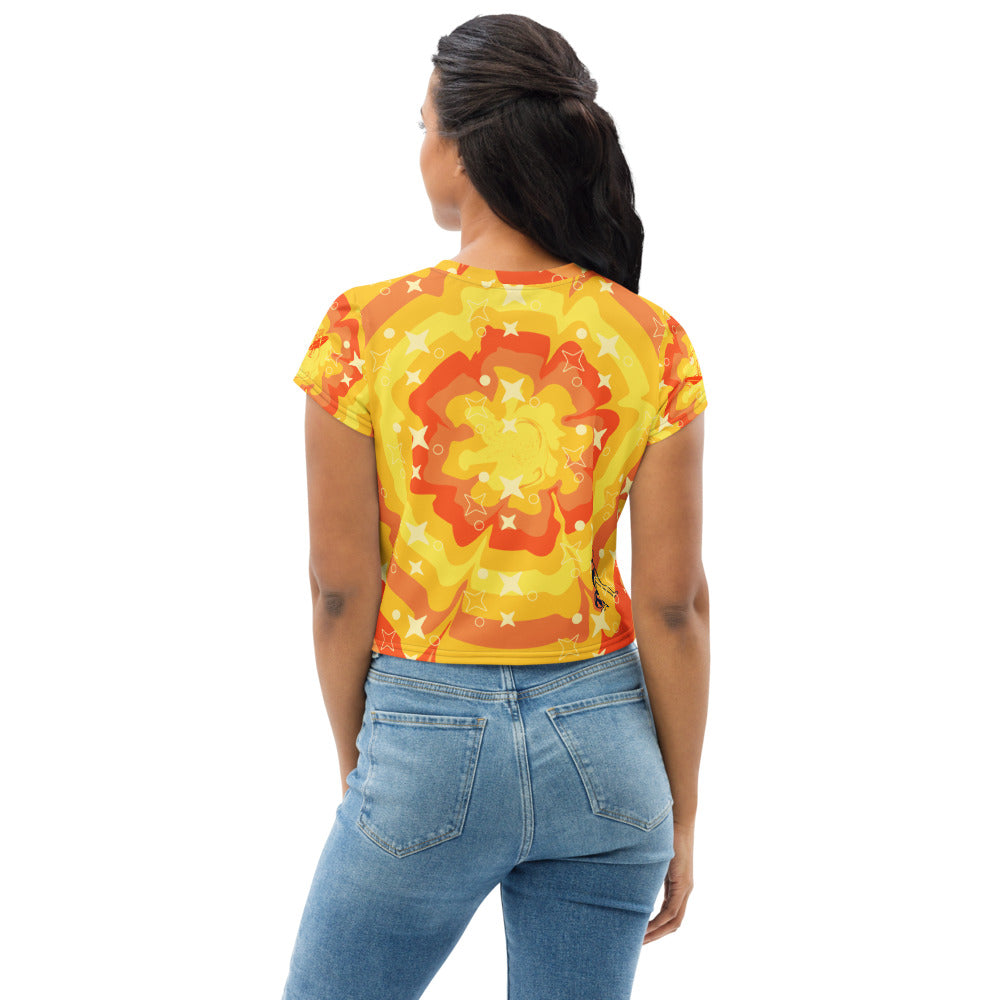 Sunset Crop Tee