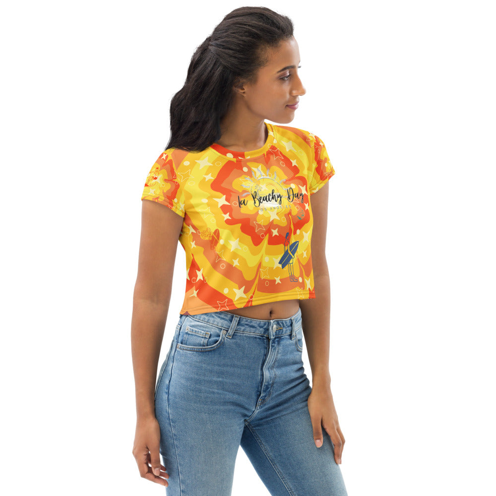 Sunset Crop Tee