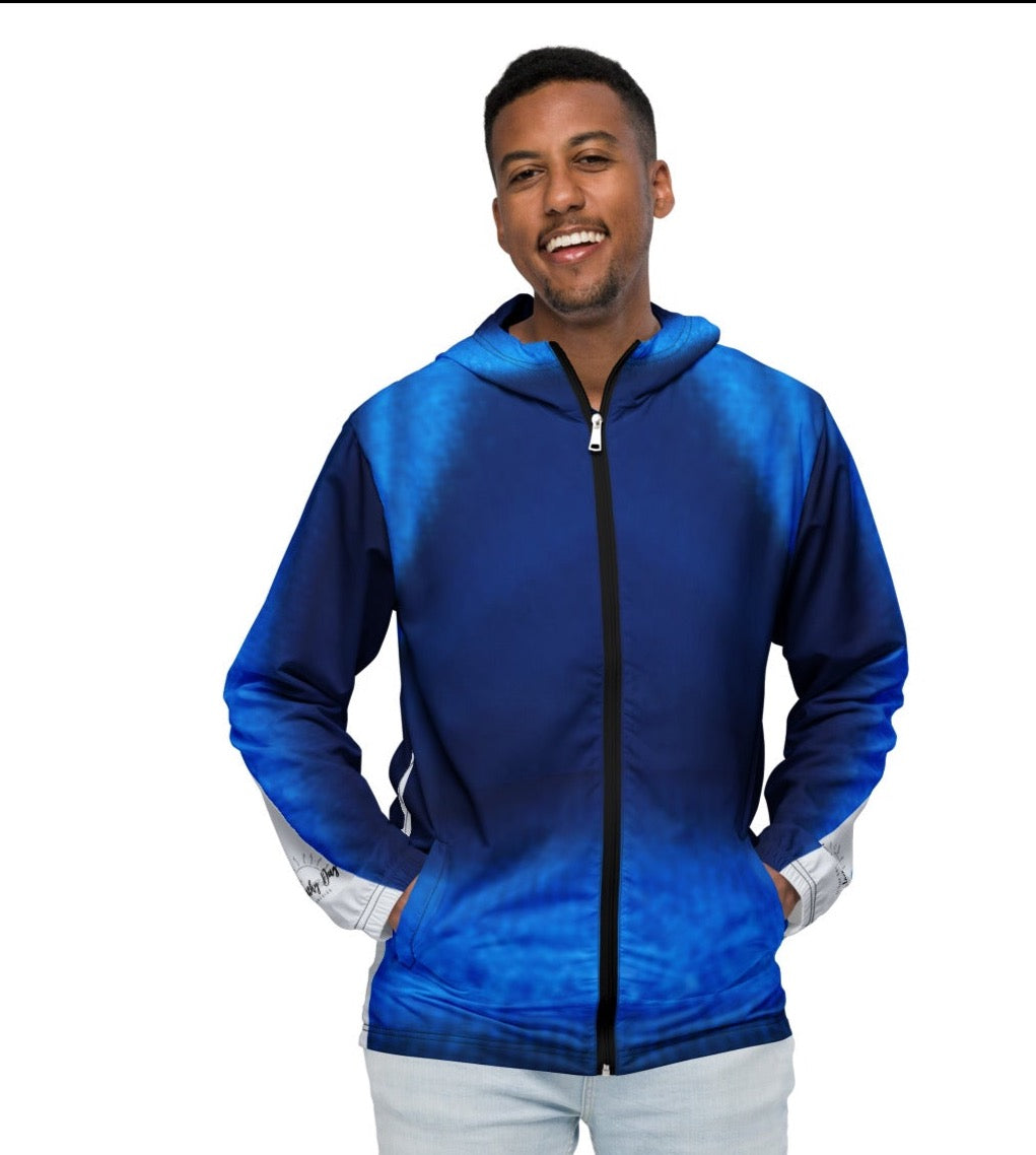 La Blue Men’s Track Windbreaker