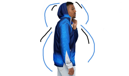 La Blue Men’s Track Windbreaker