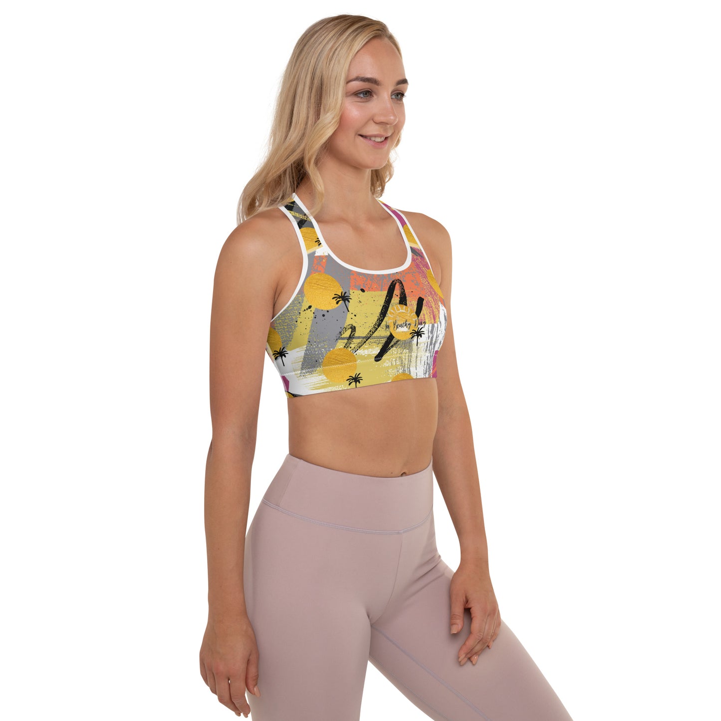 La Beachy Day Padded Sports Bra