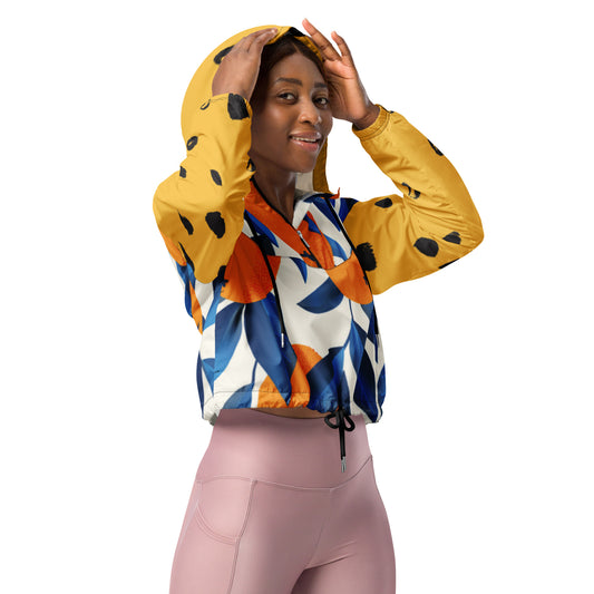 Women’s cropped windbreaker