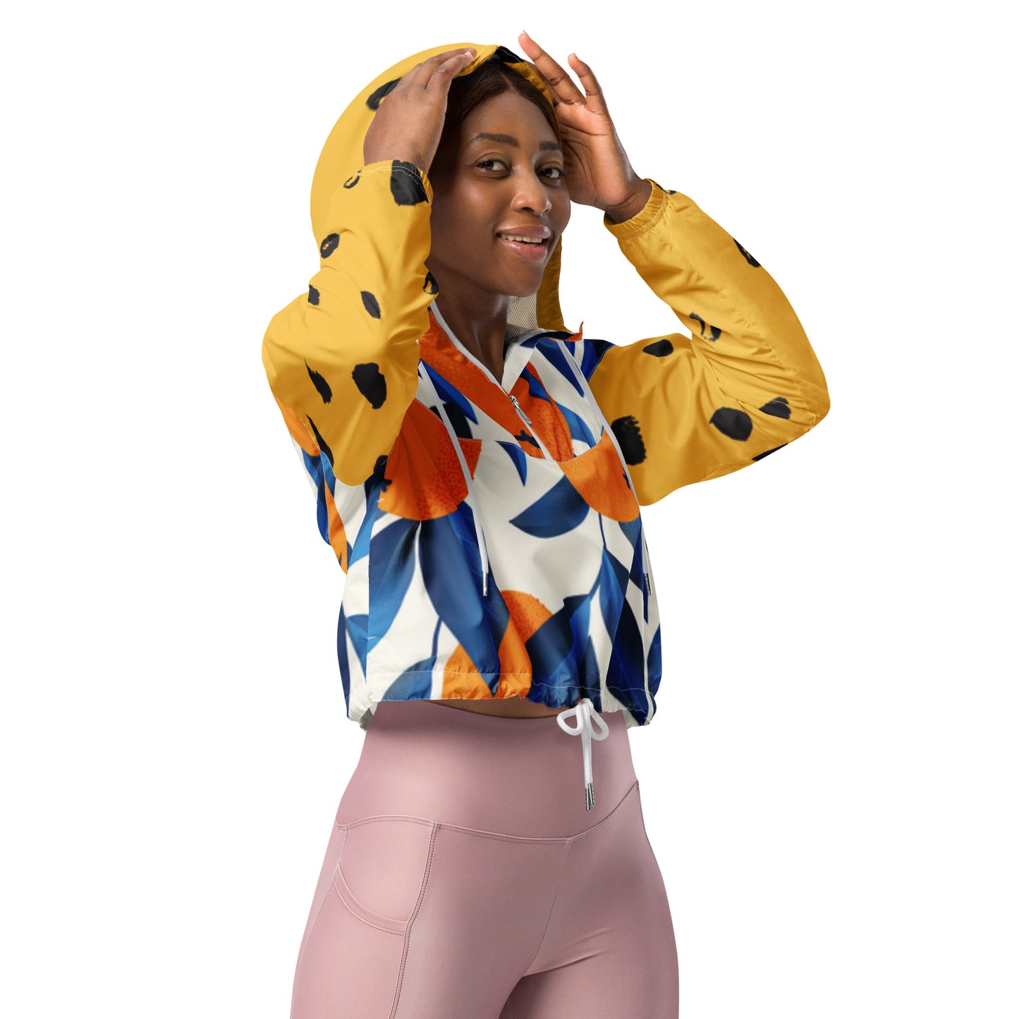 Women’s cropped windbreaker