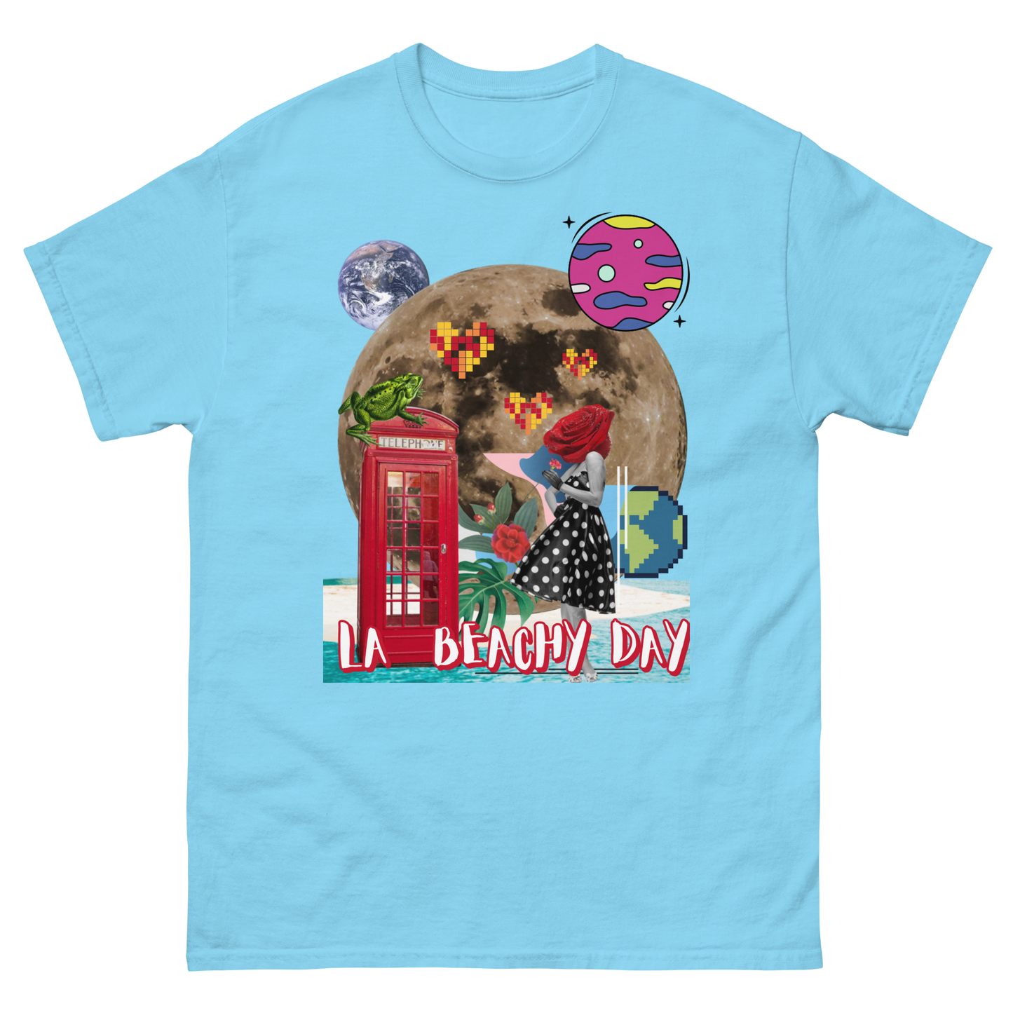 La Beachy Day Sun Day Heavyweight Tee