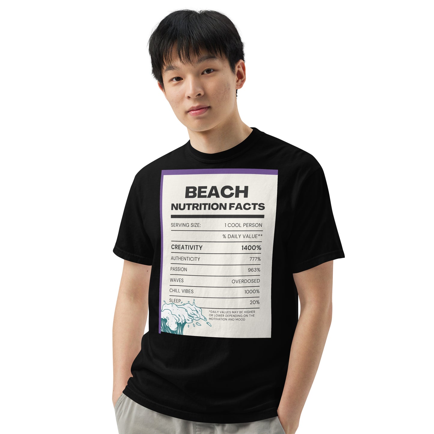 Beach Nutrition Men’s Heavyweight T-Shirt