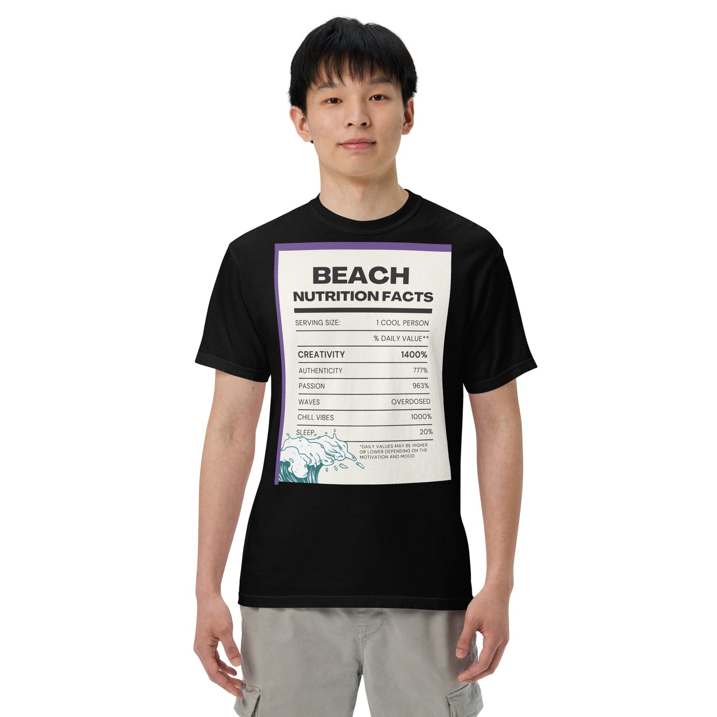Beach Nutrition Men’s Heavyweight T-Shirt