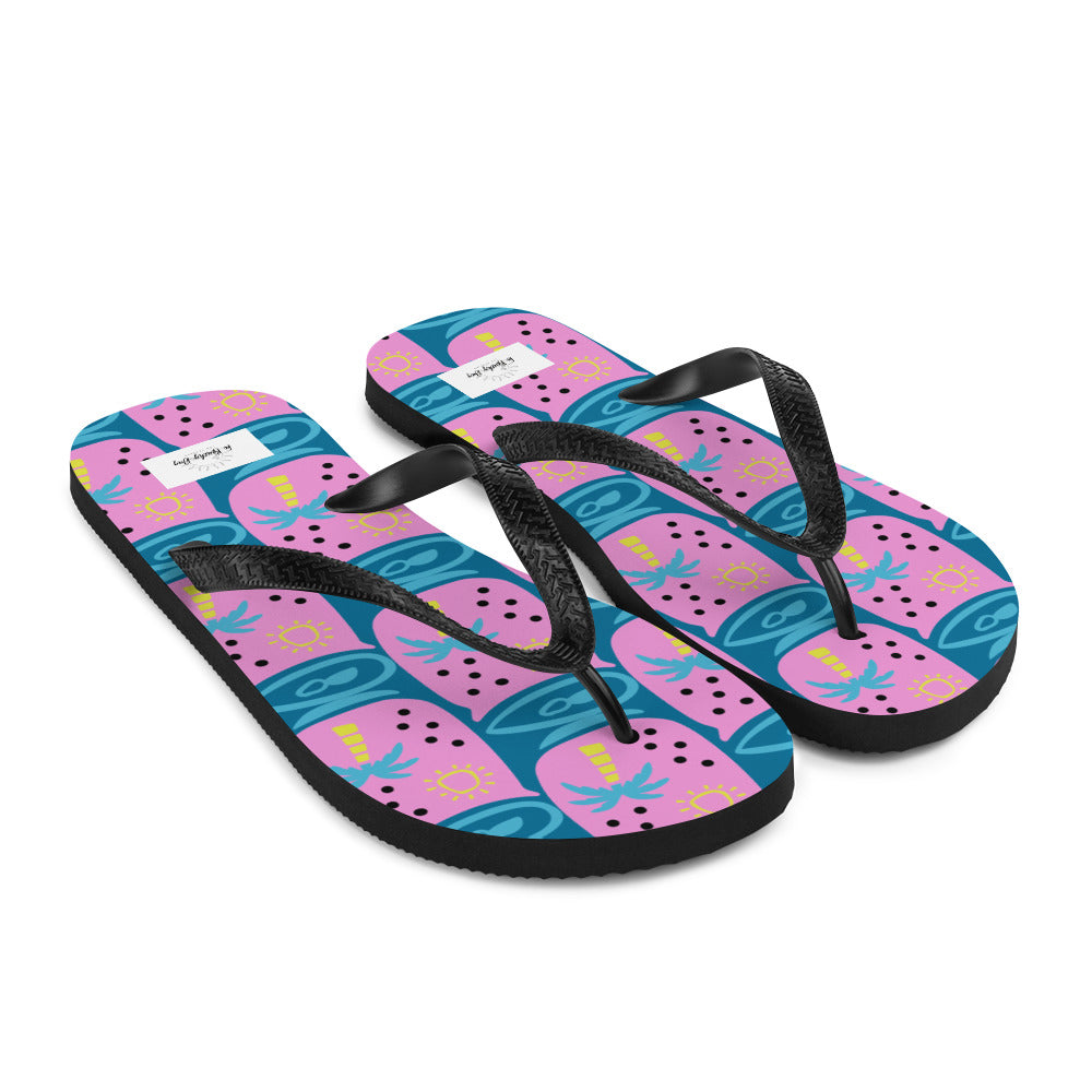 Beach Can Flip-Flops