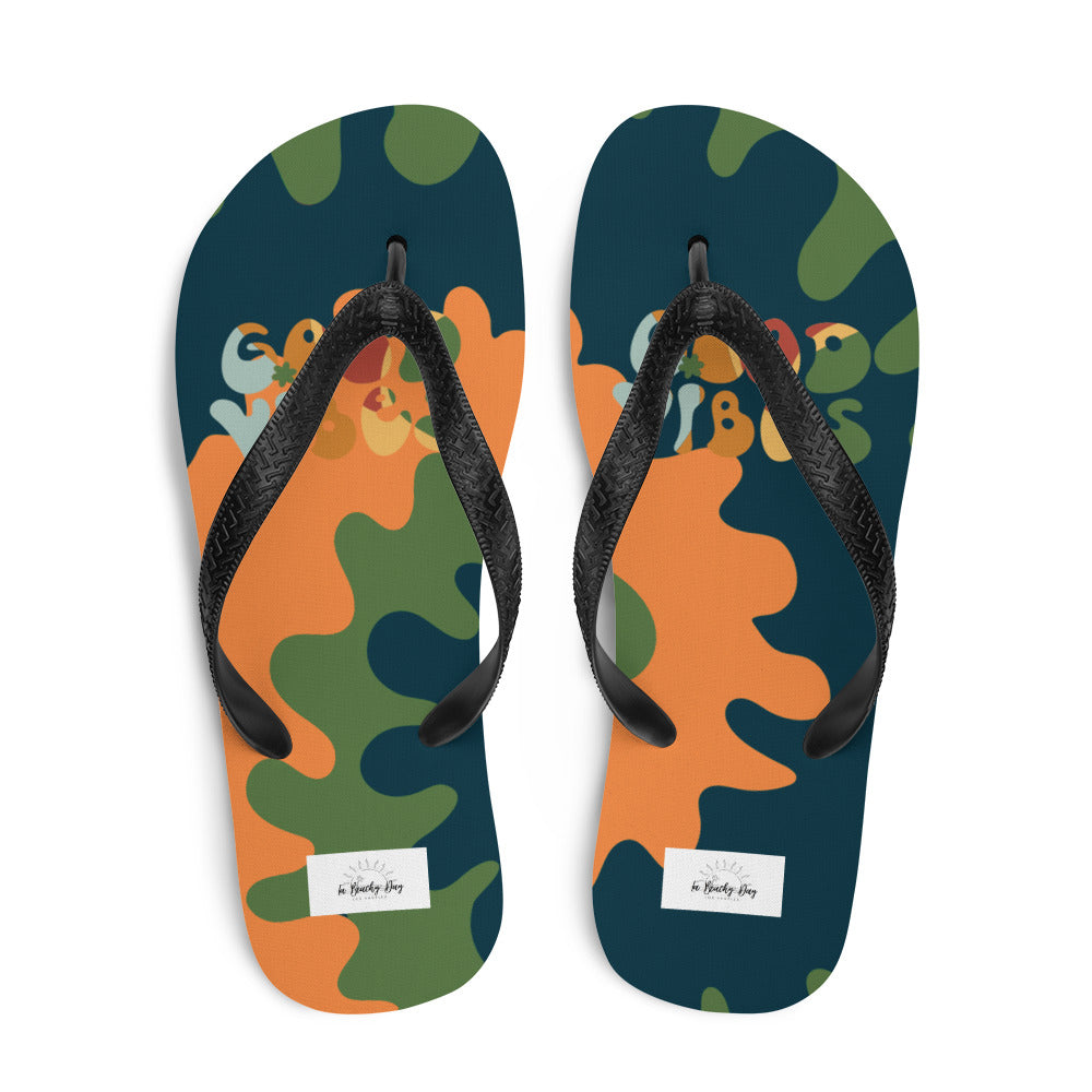 "Good Vibes" Flip-Flops