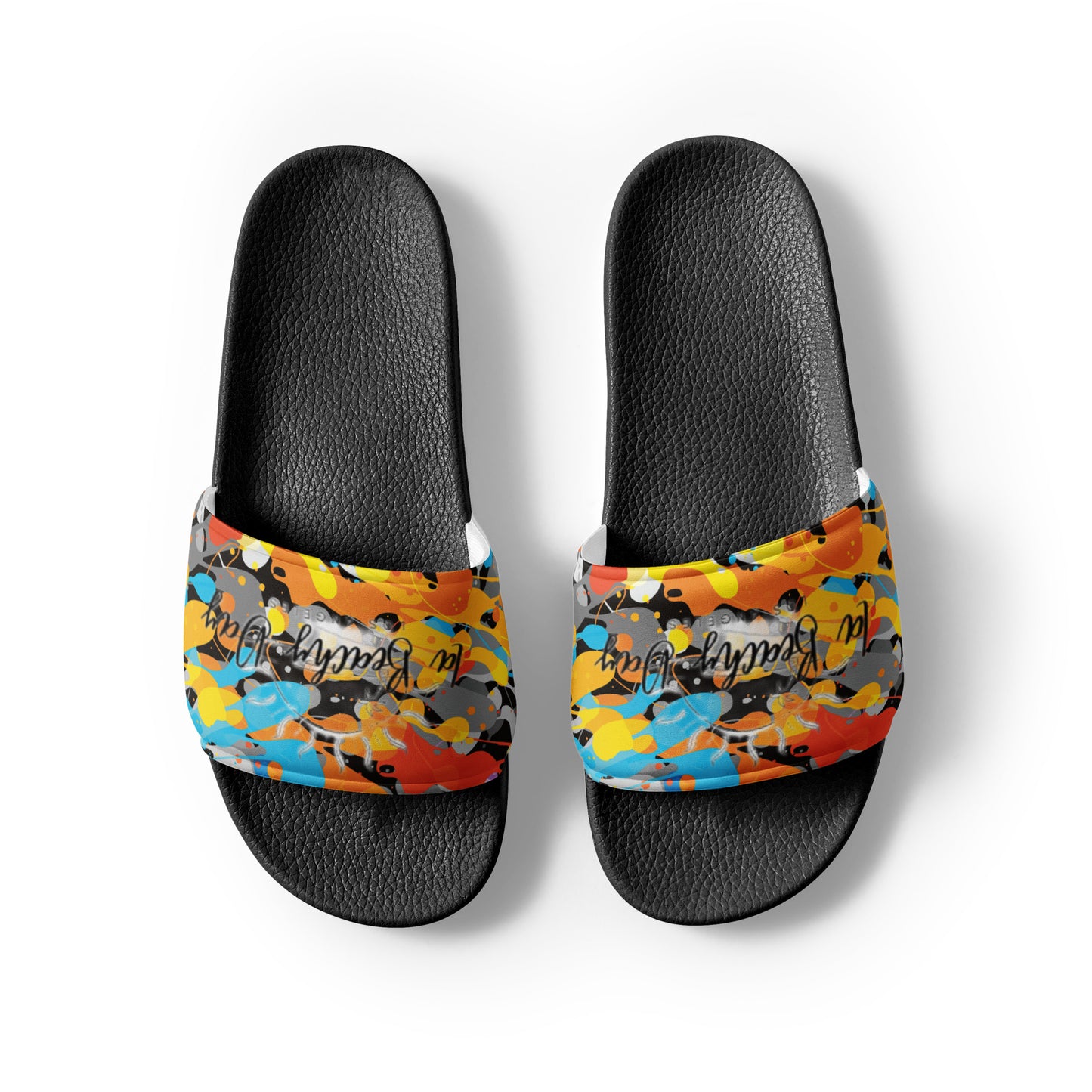 Paint Print Women's slides