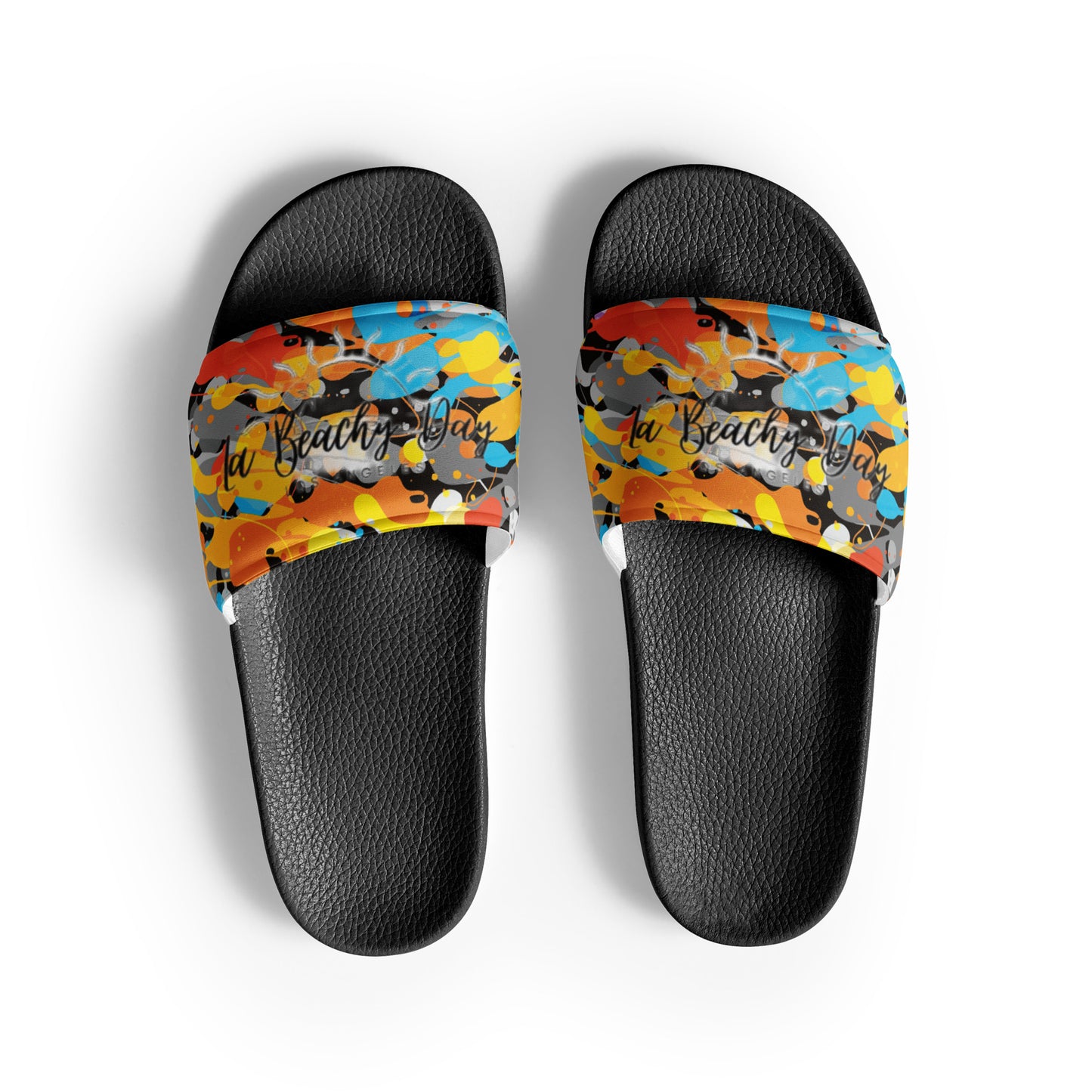 Paint Print Women's slides
