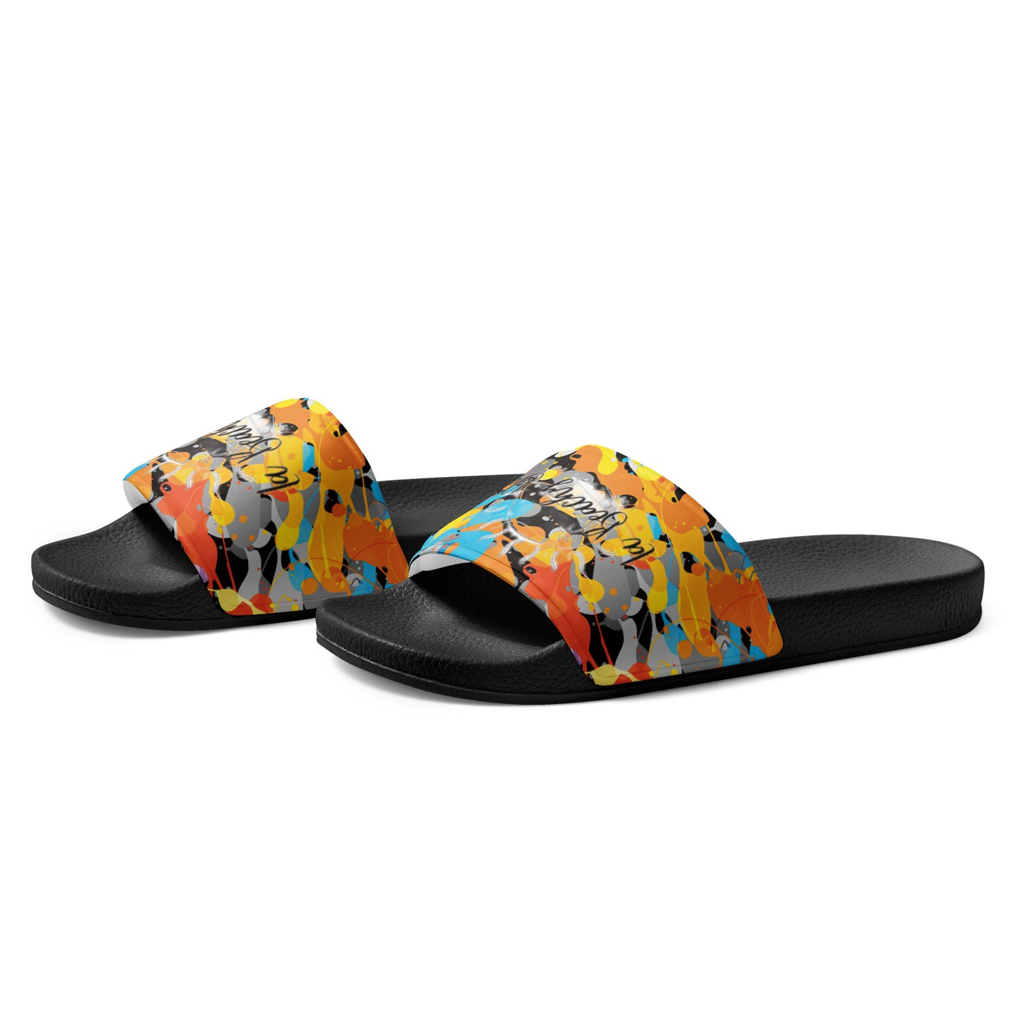 Paint Print Women's slides