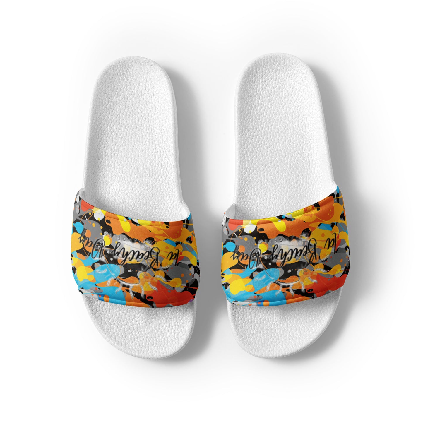 Paint Print Women's slides