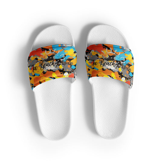 Paint Print Women's slides