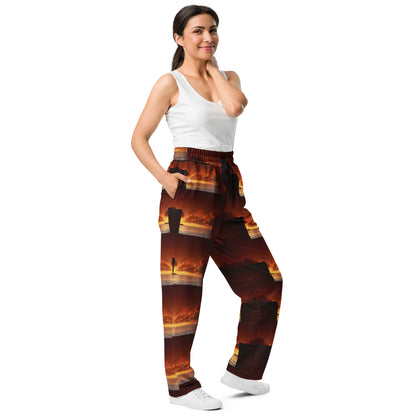 Sunset Wide-leg joggers