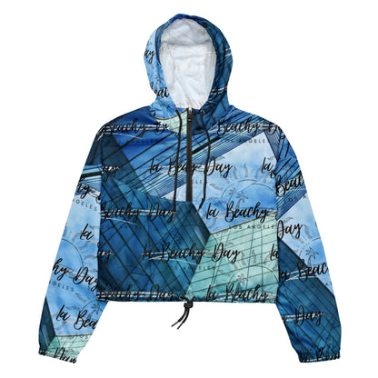 La Beachy Day Women’s cropped windbreaker