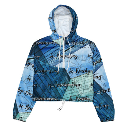 La Beachy Day Women’s cropped windbreaker