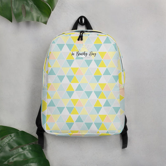 Geometric LaBD Minimalist Backpack