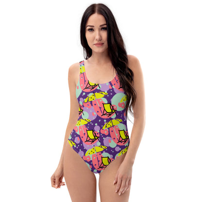 Beach Chair One-Piece Swimsuit