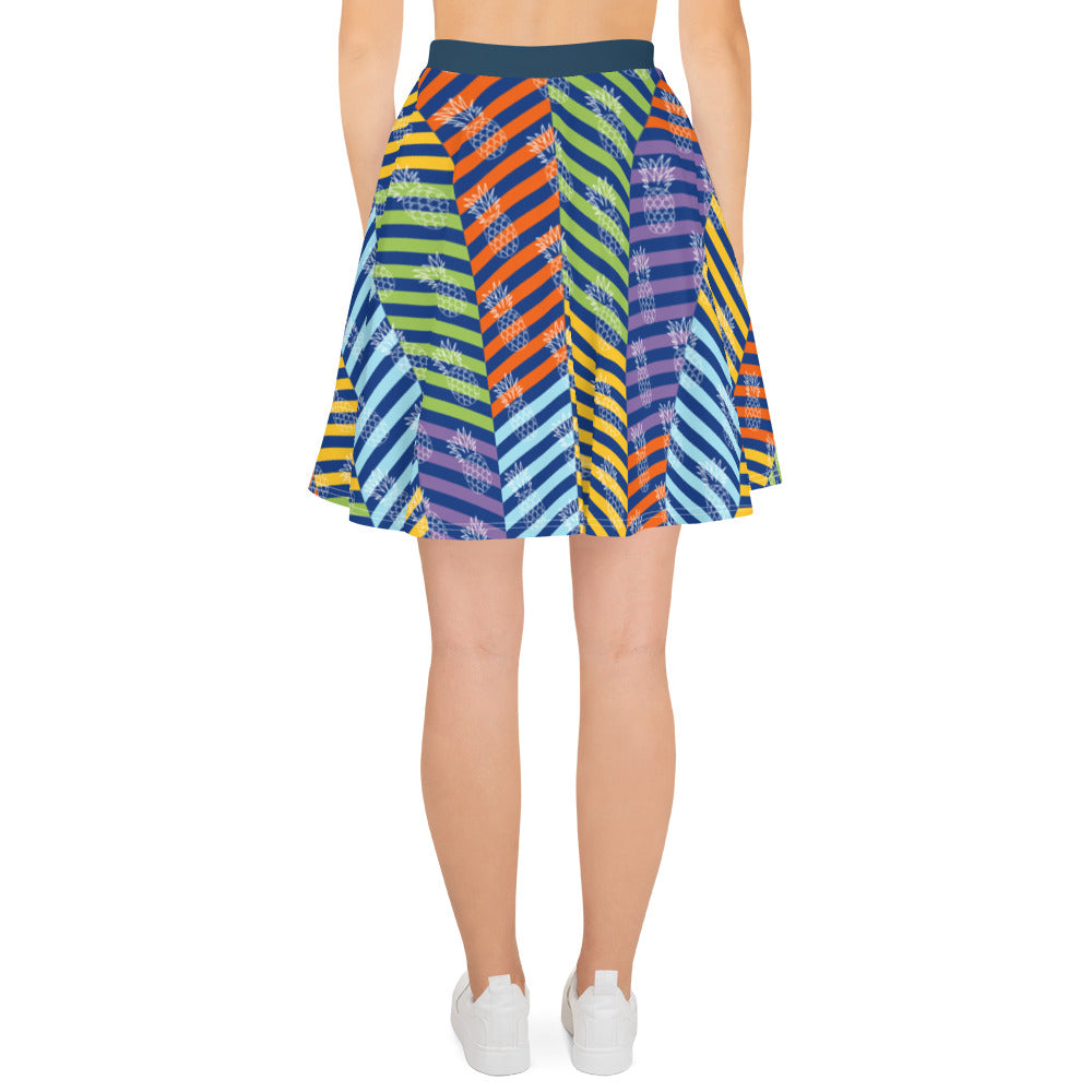 Pineapple Skater Skirt