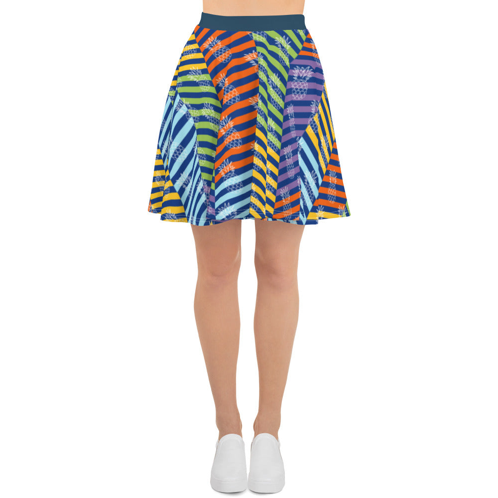 Pineapple Skater Skirt