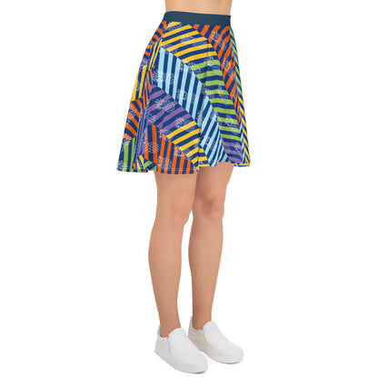 Pineapple Skater Skirt