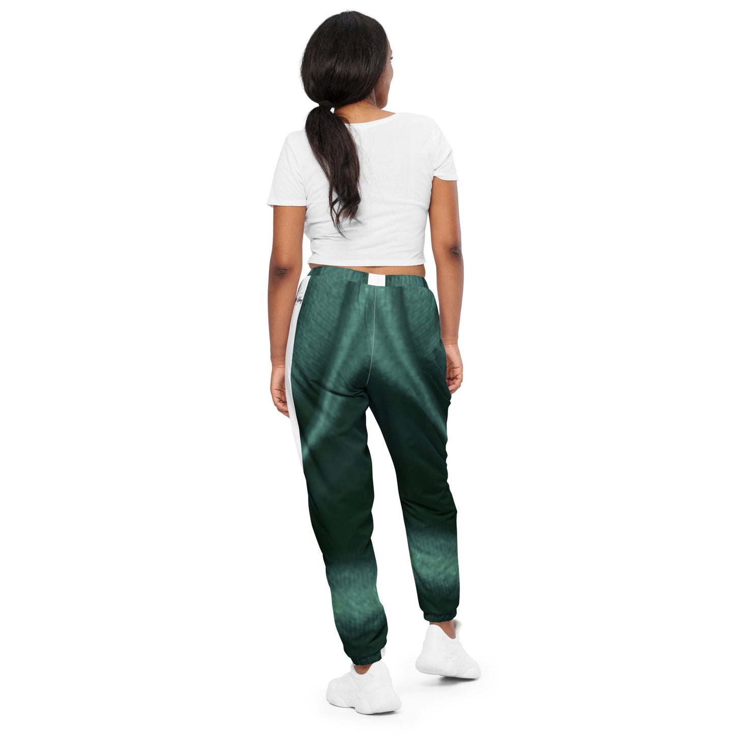 La Green Track Pants