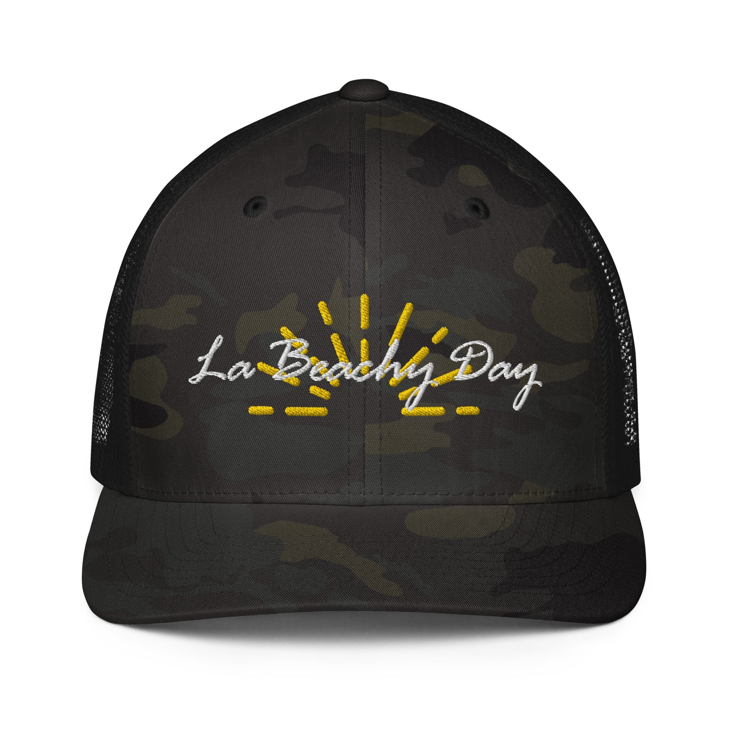 La Beachy Day Closed-back trucker cap