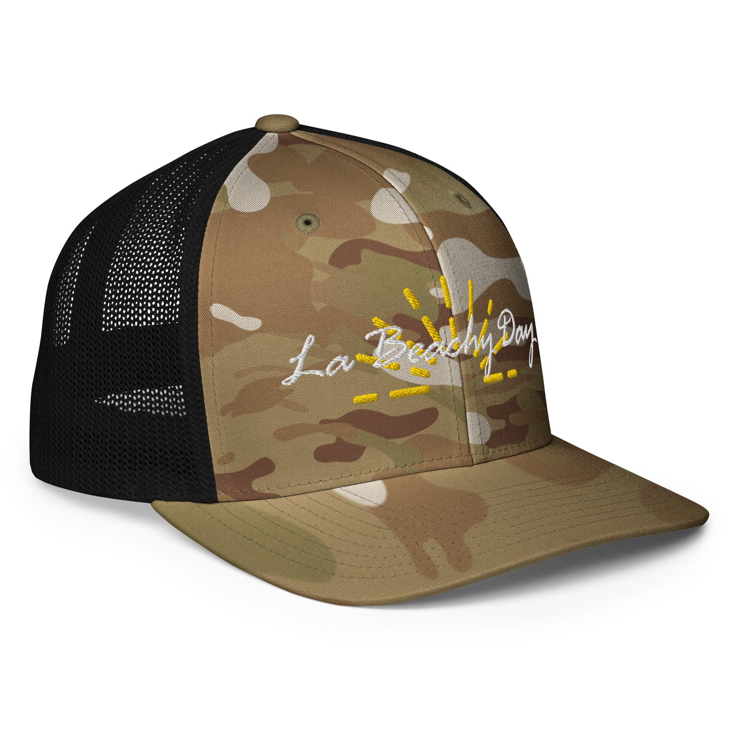 La Beachy Day Closed-back trucker cap