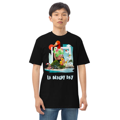 La Beachy Day Sun Day Premium Heavyweight Tee