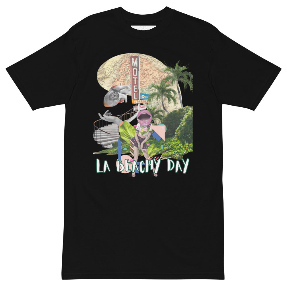 La Beachy Day Sun Day Premium Heavyweight Tee