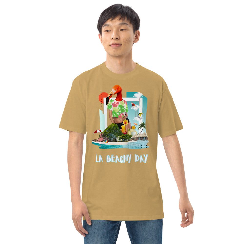 La Beachy Day Sun Day Premium Heavyweight Tee
