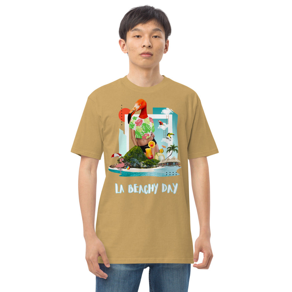 La Beachy Day Sun Day Premium Heavyweight Tee