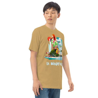 La Beachy Day Sun Day Premium Heavyweight Tee