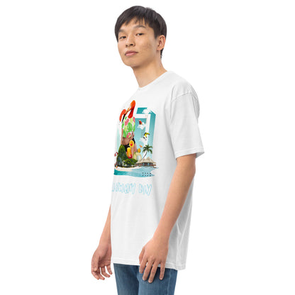 La Beachy Day Sun Day Premium Heavyweight Tee