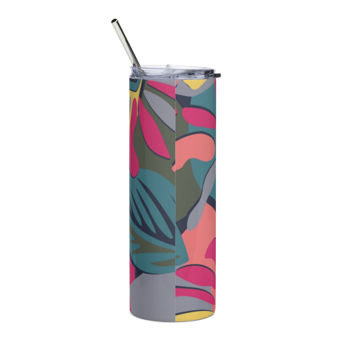 Floral Stainless steel tumbler