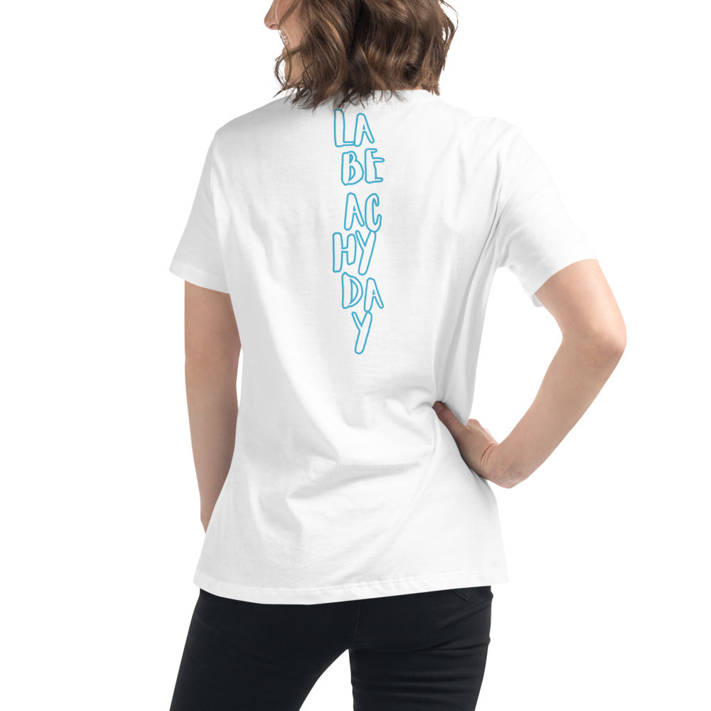 La Beachy Day Sun Day Women's Relaxed T-Shirt